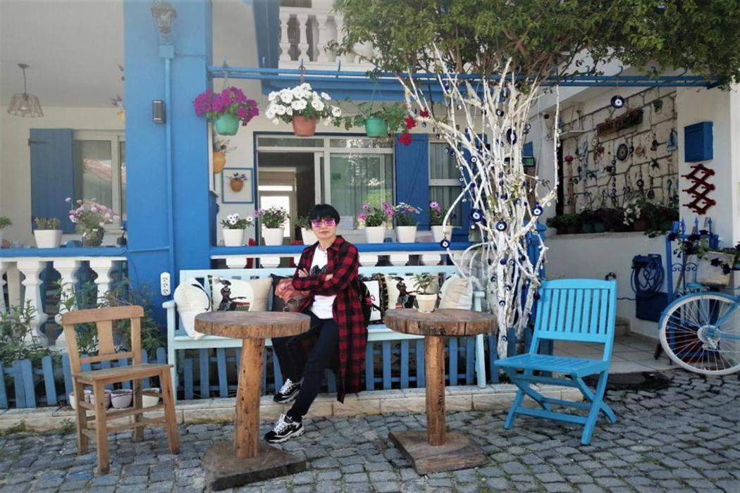 Beyaz Ev Hotel Alacati Exterior foto