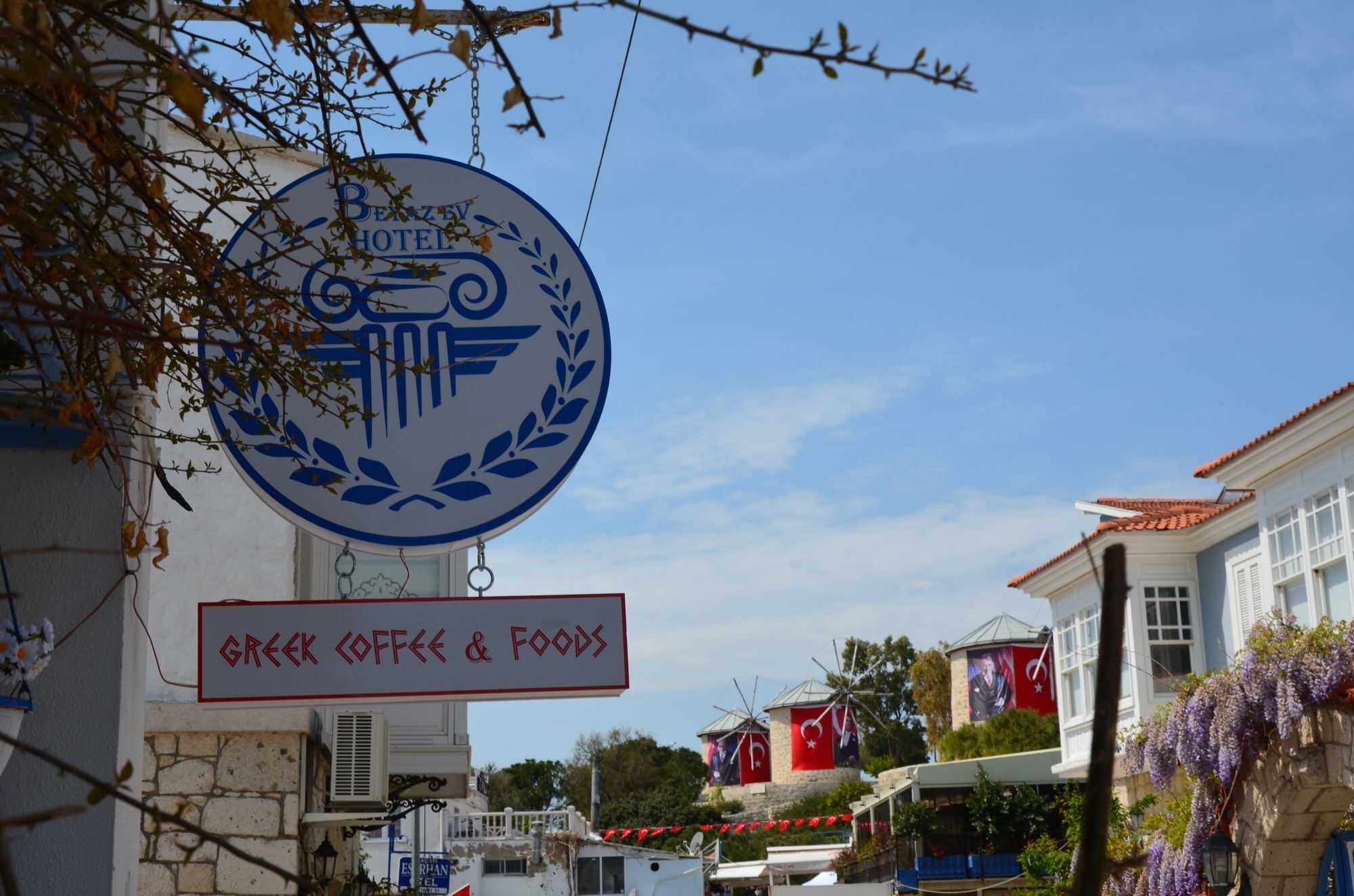 Beyaz Ev Hotel Alacati Exterior foto